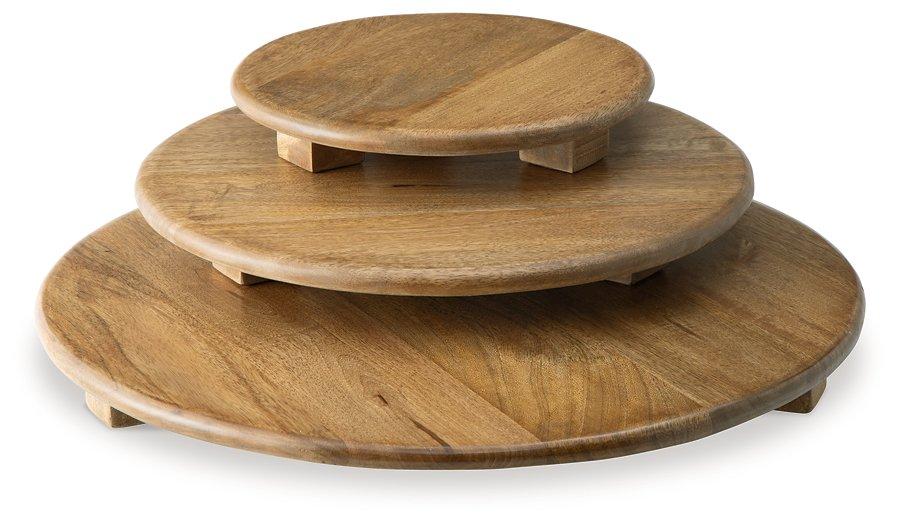 Kaidler Tray Set (Set of 3) Tray Ashley Furniture