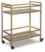 Kailman Bar Cart Bar Cart Ashley Furniture