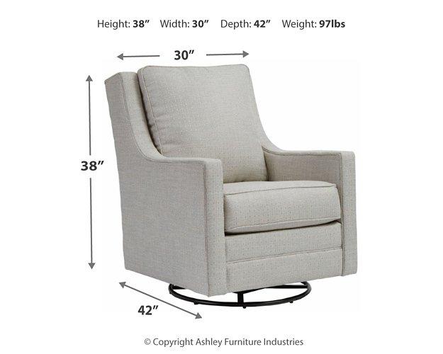 Kambria Swivel Glider Accent Chair Accent Chair Ashley Furniture