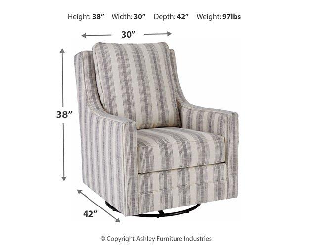 Kambria Swivel Glider Accent Chair Accent Chair Ashley Furniture