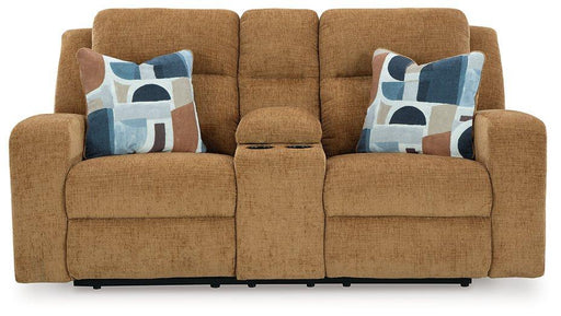 Kanlow Reclining Loveseat with Console Loveseat Ashley Furniture