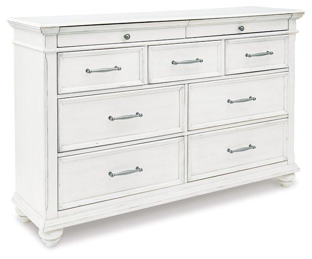 Kanwyn Dresser and Mirror Dresser & Mirror Ashley Furniture