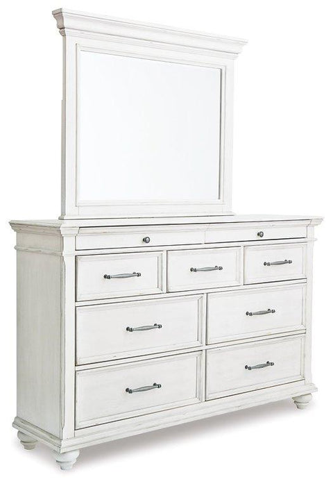 Kanwyn Dresser and Mirror Dresser & Mirror Ashley Furniture