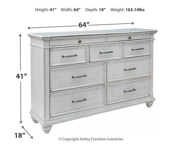 Kanwyn Dresser and Mirror Dresser & Mirror Ashley Furniture