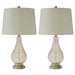 Latoya Lamp Set Table Lamp Set Ashley Furniture