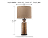 Laurentia Table Lamp Table Lamp Ashley Furniture