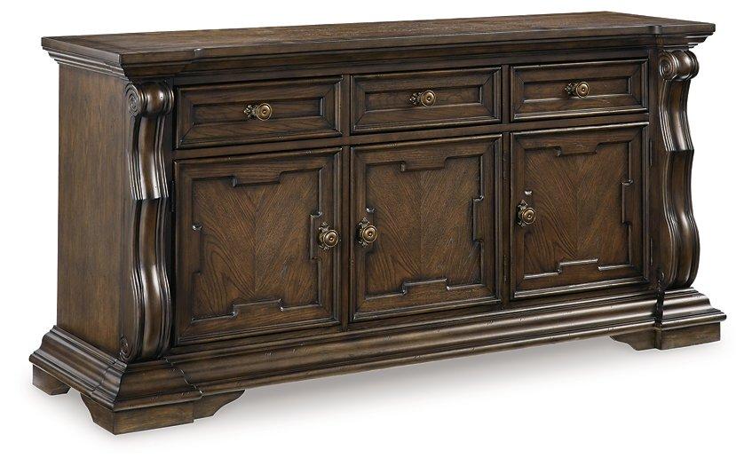 Maylee Dining Buffet and Hutch Buffet Ashley Furniture