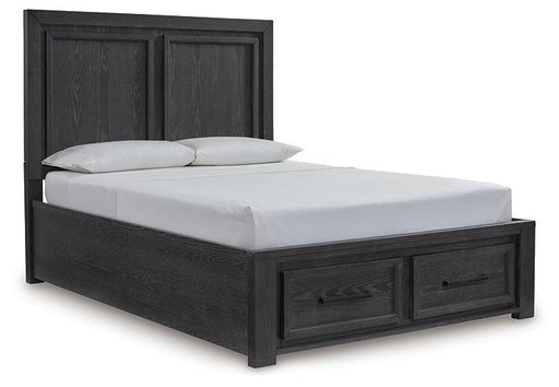 Foyland Panel Storage Bed Bed Ashley Furniture