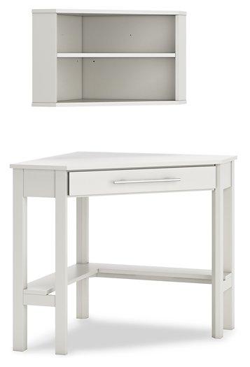 Grannen Home Office Corner Desk with Bookcase Desk Ashley Furniture