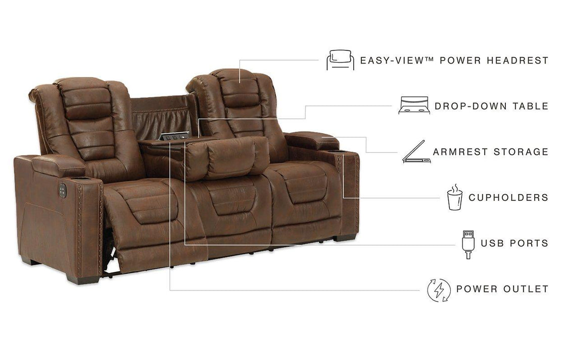 Owner's Box Power Reclining Sofa Sofa Ashley Furniture