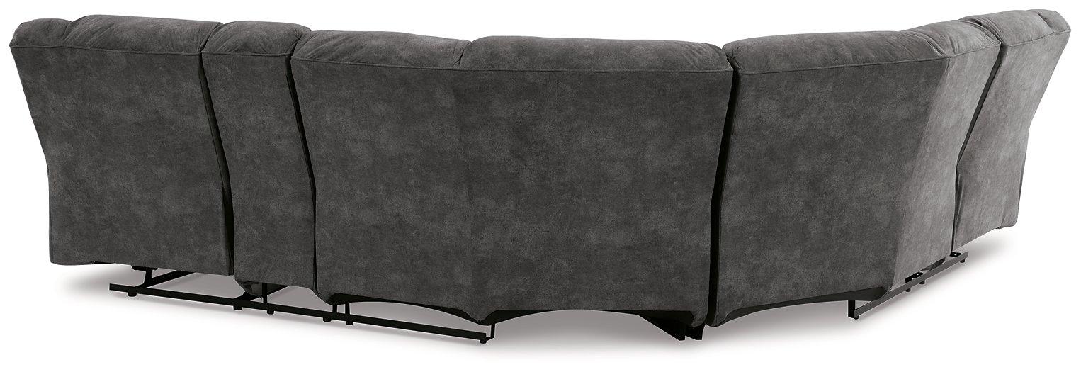 Partymate 2-Piece Reclining Sectional Sectional Ashley Furniture