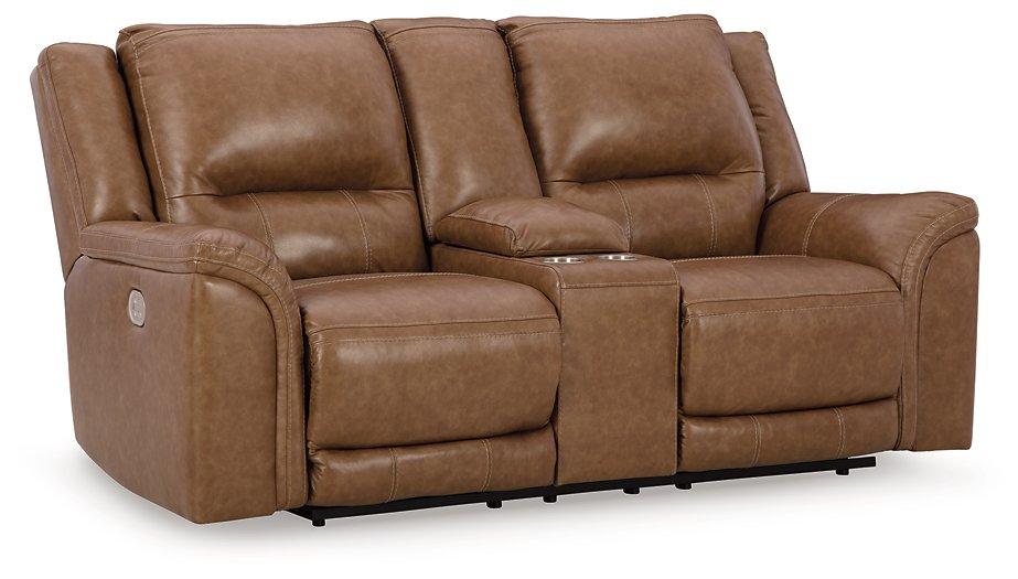 Trasimeno Power Reclining Loveseat with Console Loveseat Ashley Furniture