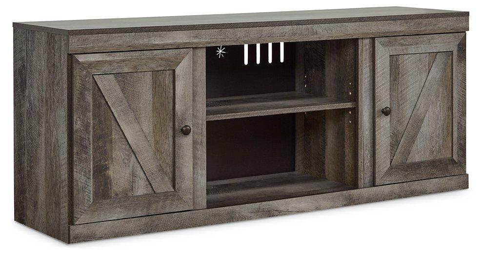 Wynnlow 4-Piece Entertainment Center with Electric Fireplace Entertainment Center Ashley Furniture