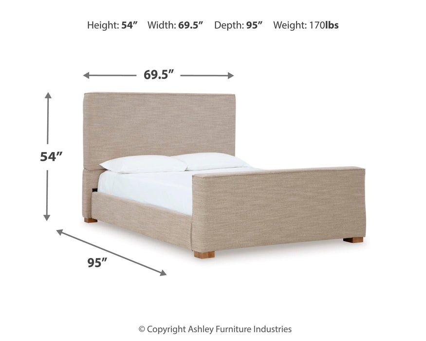 Dakmore Upholstered Bed Bed Ashley Furniture