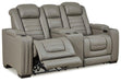 Backtrack Power Reclining Loveseat Loveseat Ashley Furniture