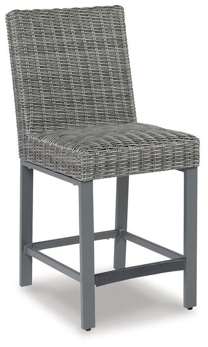 Palazzo Outdoor Barstool (Set of 2) Outdoor Barstool Ashley Furniture