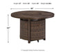 Paradise Trail Fire Pit Table Outdoor Fire Pit Table Ashley Furniture