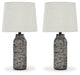 Mahima Table Lamp (Set of 2) Table Lamp Pair Ashley Furniture