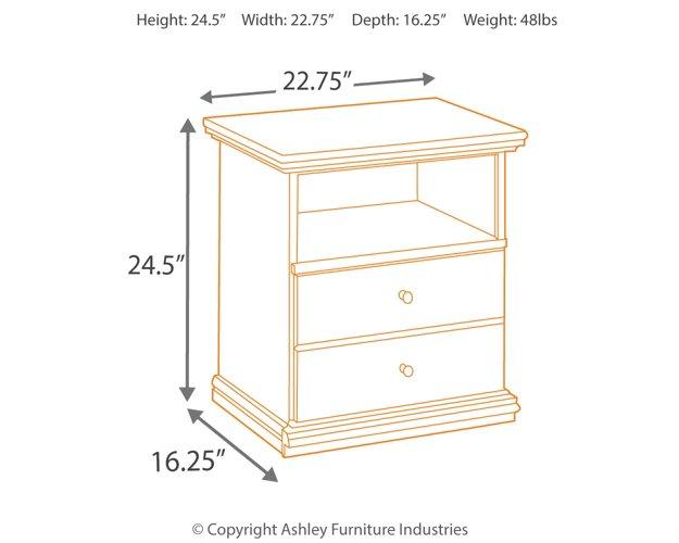 Maribel Nightstand Nightstand Ashley Furniture