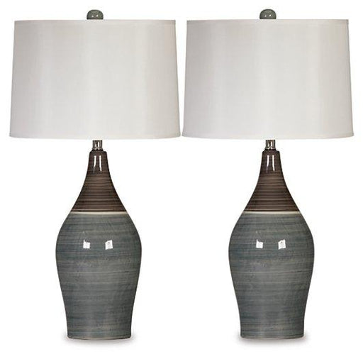 Niobe Table Lamp (Set of 2) Table Lamp Pair Ashley Furniture