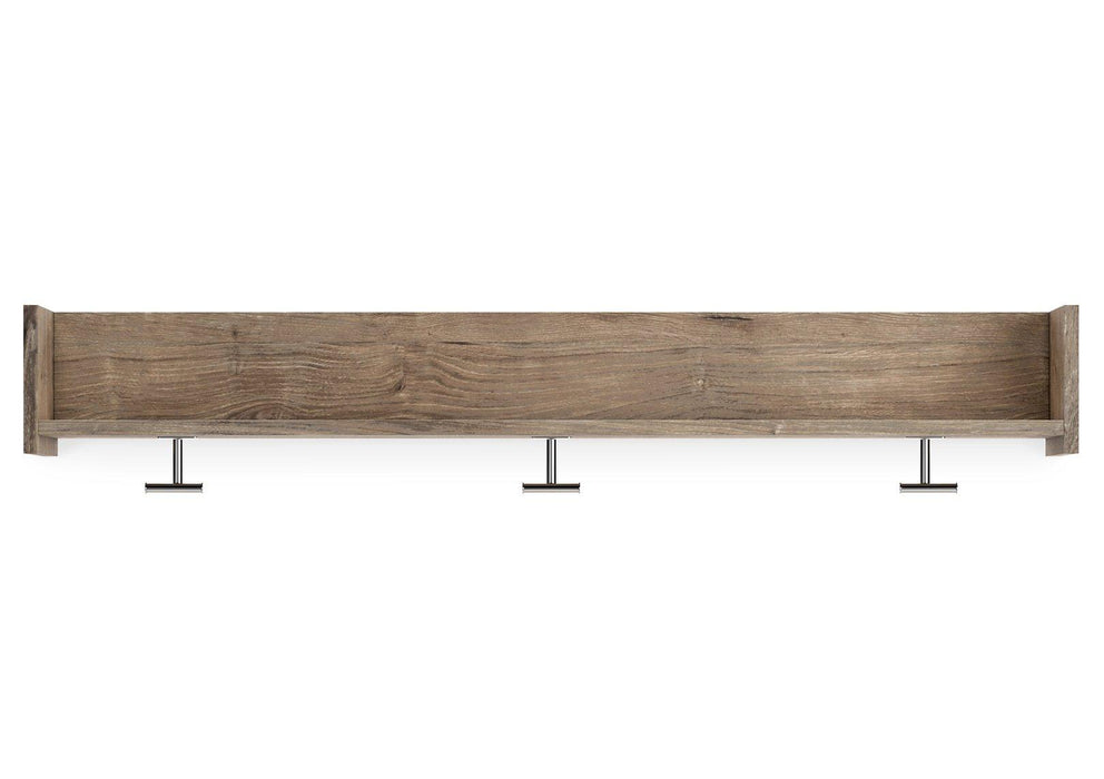 Oliah Bench with Coat Rack Coat Rack Ashley Furniture