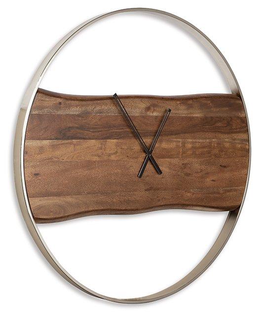 Panchali Wall Clock Clock Ashley Furniture