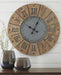 Payson Wall Clock Clock Ashley Furniture