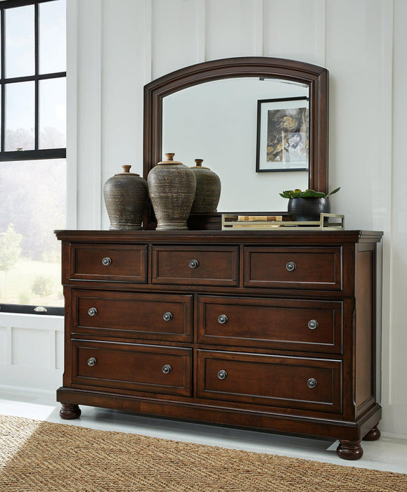 Porter Dresser and Mirror Dresser & Mirror Ashley Furniture