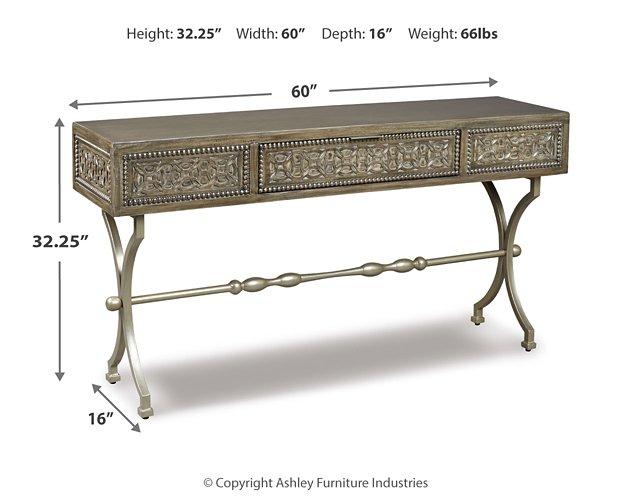 Quinnland Sofa/Console Table Console Table Ashley Furniture