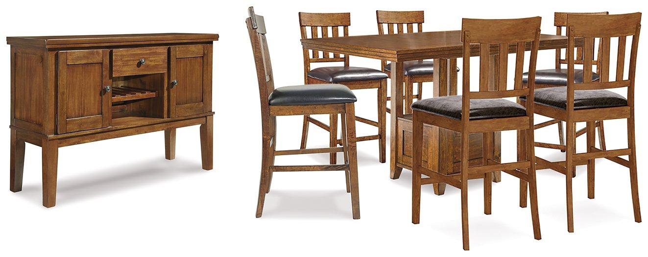 Ralene Counter Height Dining Set Barstool Set Ashley Furniture