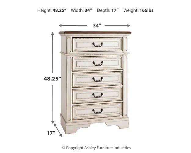 Realyn Chest of Drawers Chest Ashley Furniture