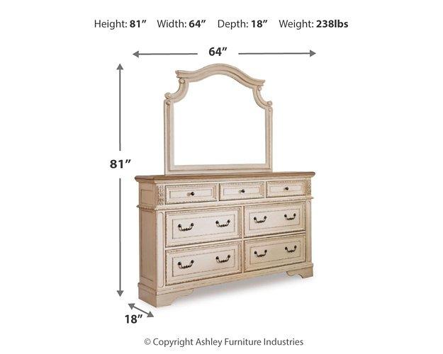 Realyn Dresser and Mirror Dresser & Mirror Ashley Furniture