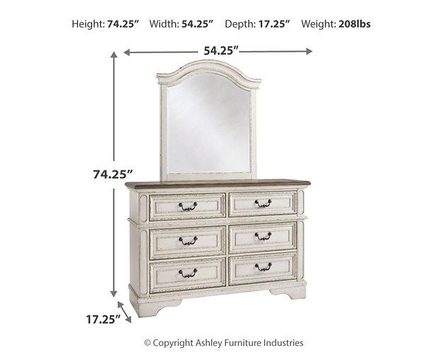 Realyn Dresser and Mirror Dresser & Mirror Ashley Furniture