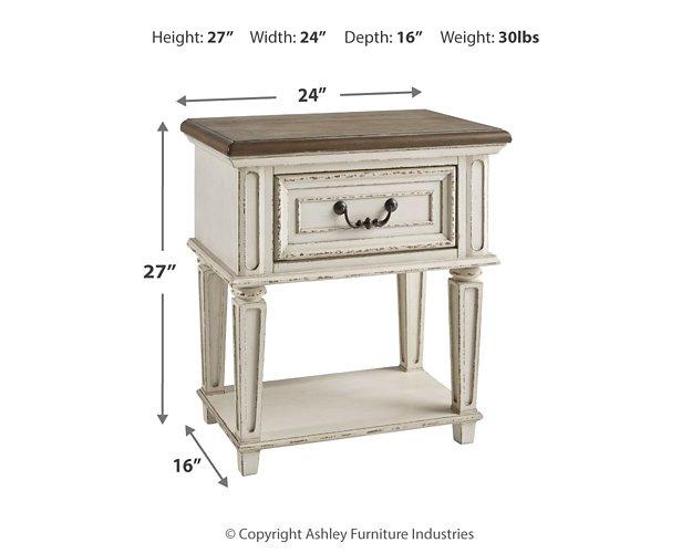 Realyn Nightstand Nightstand Ashley Furniture