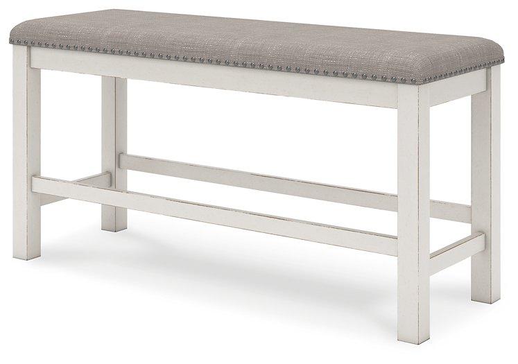 Robbinsdale 49" Counter Height Dining Bench Bench Ashley Furniture