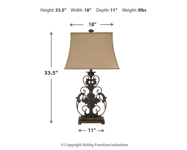 Sallee Table Lamp Table Lamp Ashley Furniture