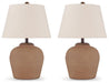 Scantor Lamp Set Table Lamp Set Ashley Furniture