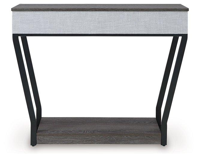 Sethlen Console Sofa Table with Speaker Table Ashley Furniture