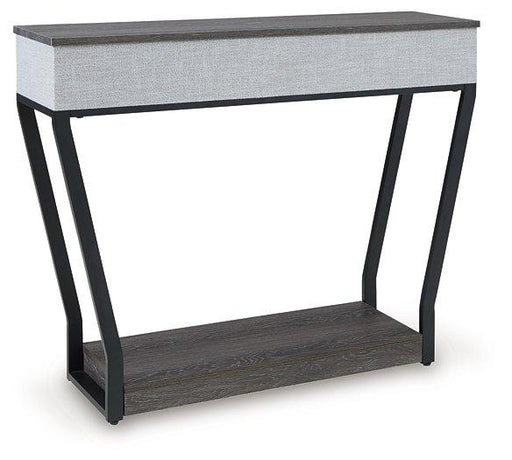 Sethlen Console Sofa Table with Speaker Table Ashley Furniture