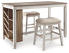 Skempton Counter Height Dining Set Barstool Set Ashley Furniture