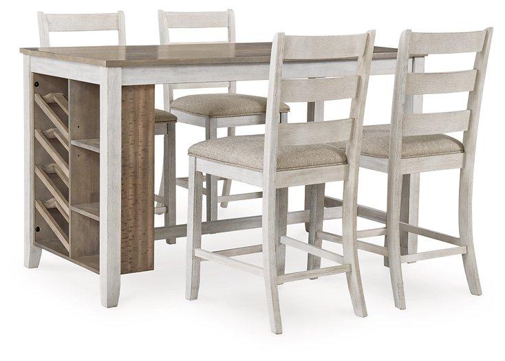 Skempton Counter Height Dining Set Barstool Set Ashley Furniture