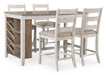 Skempton Counter Height Dining Set Barstool Set Ashley Furniture