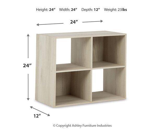 Socalle Four Cube Organizer EA Furniture Ashley Furniture