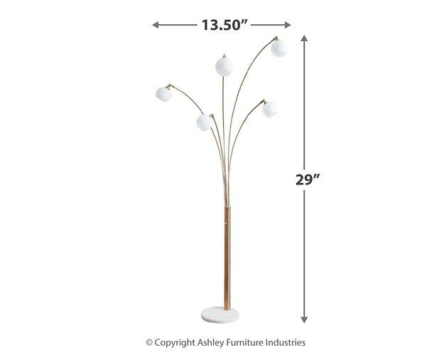 Taliya Arc Lamp Floor Lamp Ashley Furniture