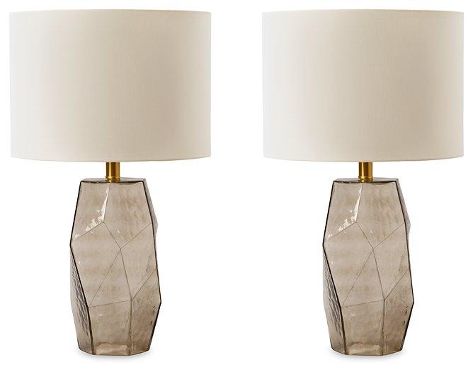 Taylow Lamp Set Table Lamp Set Ashley Furniture