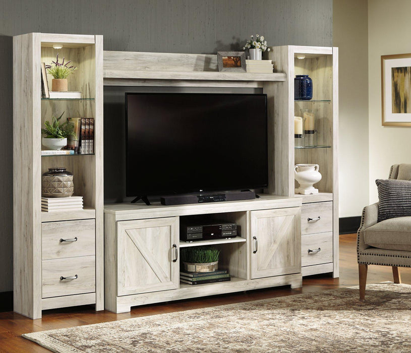 Bellaby 4-Piece Entertainment Center Entertainment Center Ashley Furniture