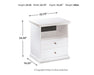 Bostwick Shoals Nightstand Nightstand Ashley Furniture