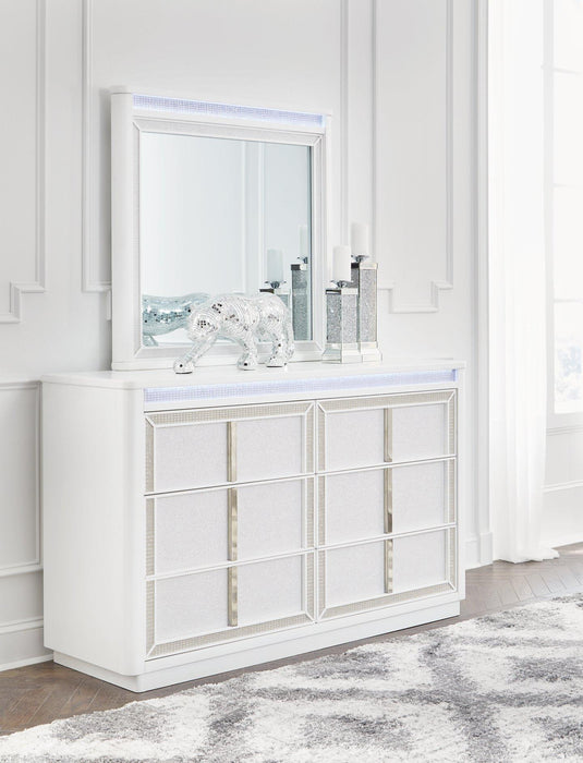 Chalanna Dresser and Mirror Dresser & Mirror Ashley Furniture