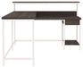 Dorrinson Home Office L-Desk with Storage Desk Ashley Furniture