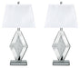 Prunella Lamp Set Table Lamp Set Ashley Furniture